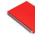 Блокнот на пружине VALLE, красный