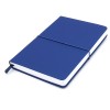 Блокнот A5 Veles в твёрдом переплёте, тёмно-синий Блокнот A5 Veles в твёрдом переплёте, тёмно-синий