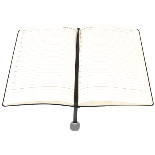 Ежедневник A5 недатированный Farfalla в мягком переплёте, черный