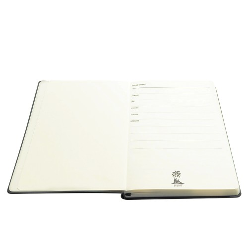 Ежедневник A5 недатированный Franco в мягком переплёте, черный