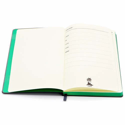 Ежедневник A5 недатированный Carisma в мягком переплёте, зеленый