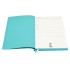 Ежедневник A5 недатированный Gabby в мягком переплёте, бирюзовый
