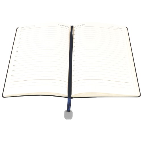 Ежедневник A5 недатированный Farfalla в мягком переплёте, синий