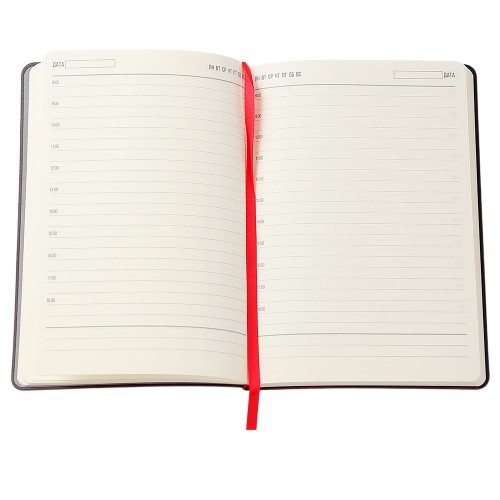 Ежедневник A5 недатированный Stefano в мягком переплёте, красный