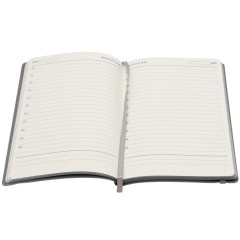 Ежедневник A5 недатированный Dante в мягком переплёте софт-тач, серый