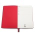 Ежедневник A5 недатированный Molfetta в мягком переплёте, серо-красный