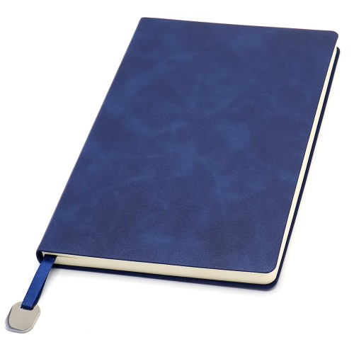 Ежедневник A5 недатированный Farfalla в мягком переплёте, синий