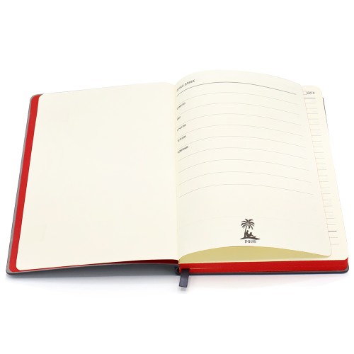 Ежедневник A5 недатированный Carisma в мягком переплёте, красный