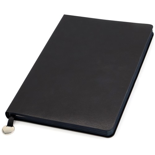Ежедневник A5 недатированный Impero в мягком переплёте, черный