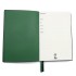 Ежедневник A5 недатированный Efemero в мягком переплёте, черный/тёмно-зеленый