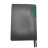 Ежедневник A5 недатированный Molfetta в мягком переплёте, серый/тёмно-зеленый