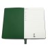 Ежедневник A5 недатированный Molfetta в мягком переплёте, серый/тёмно-зеленый
