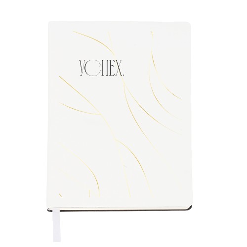 Ежедневник A5 недатированный Simflex в мягком переплёте, белый