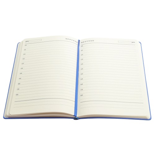 Ежедневник A5 недатированный Franco в мягком переплёте, синий