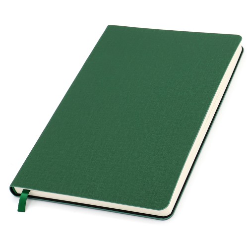Ежедневник A5 недатированный Stefano в мягком переплёте, темно-зеленый