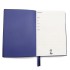 Ежедневник A5 недатированный Efemero в мягком переплёте, черный/темно-синий