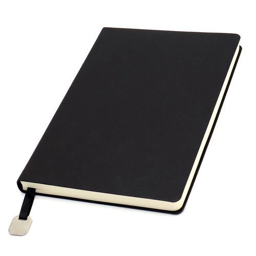 Ежедневник A5 недатированный Farfalla в мягком переплёте, черный