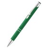 Ручка металлическая Molly софт-тач, зеленая Ручка металлическая Molly софт-тач, зеленая