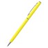 Ручка металлическая Tinny Soft софт-тач, желтая