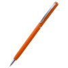 Ручка металлическая Tinny Soft софт-тач, оранжевая Ручка металлическая Tinny Soft софт-тач, оранжевая
