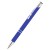 Ручка металлическая Molly софт-тач, ярко-синяя