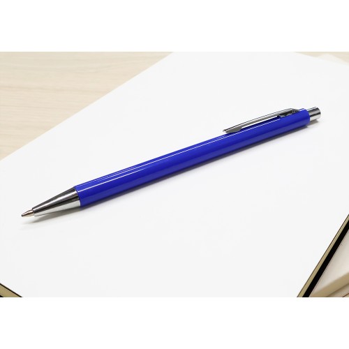 Ручка пластиковая Polly, синяя