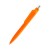Ручка пластиковая Shell, оранжевая Ручка пластиковая Shell, оранжевая