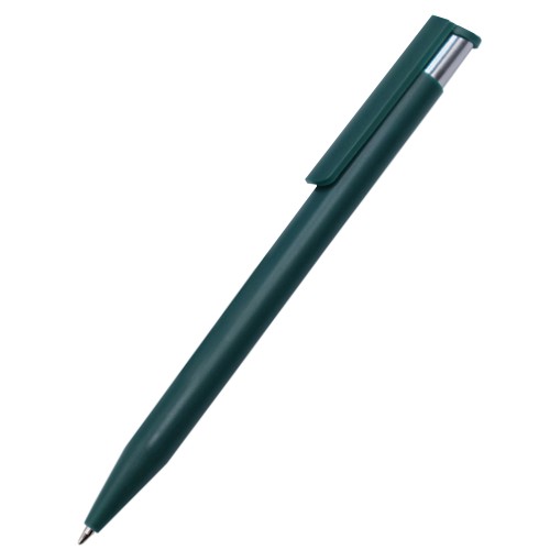 Ручка пластиковая Seta, тёмно-зеленая