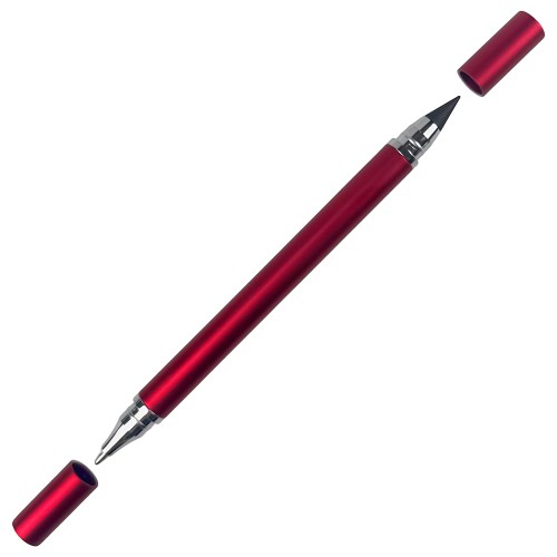 Ручка шариковая и вечный карандаш Nivalis, красный