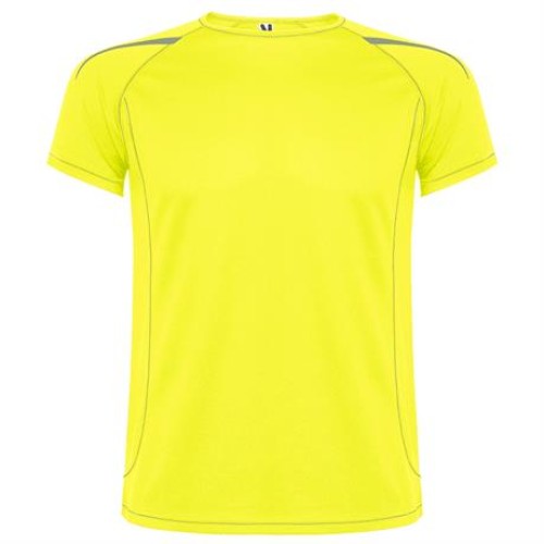 Спортивная футболка SEPANG мужская, ФЛУОРЕСЦЕНТНЫЙ ЖЕЛТЫЙ S