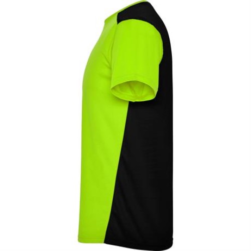 Спортивная футболка DETROIT мужская, ЛАЙМ ЯРКИЙ/ЧЕРНЫЙ M