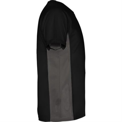 Спортивная футболка SHANGHAI мужская, ЧЕРНЫЙ/ТЕМНЫЙ ГРАФИТ L