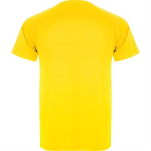 Спортивная футболка MONTECARLO мужская, ЖЕЛТЫЙ S