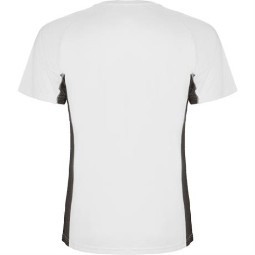 Спортивная футболка SHANGHAI мужская, БЕЛЫЙ/ТЕМНЫЙ ГРАФИТ M