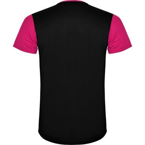 Спортивная футболка DETROIT мужская, ФУКСИЯ/ЧЕРНЫЙ XL