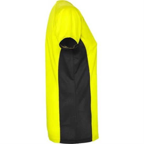 Спортивная футболка SHANGHAI WOMAN женская, ФЛУОРЕСЦЕНТНЫЙ ЖЕЛТЫЙ/ЧЕРНЫЙ 2XL