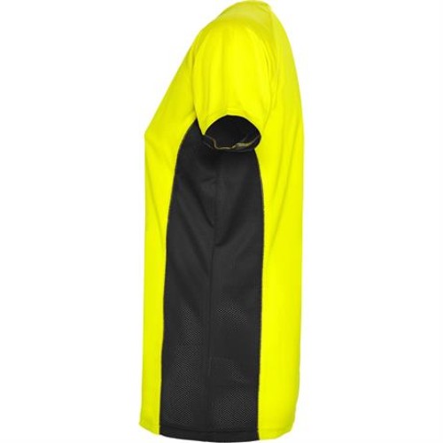 Спортивная футболка SHANGHAI WOMAN женская, ФЛУОРЕСЦЕНТНЫЙ ЖЕЛТЫЙ/ЧЕРНЫЙ M