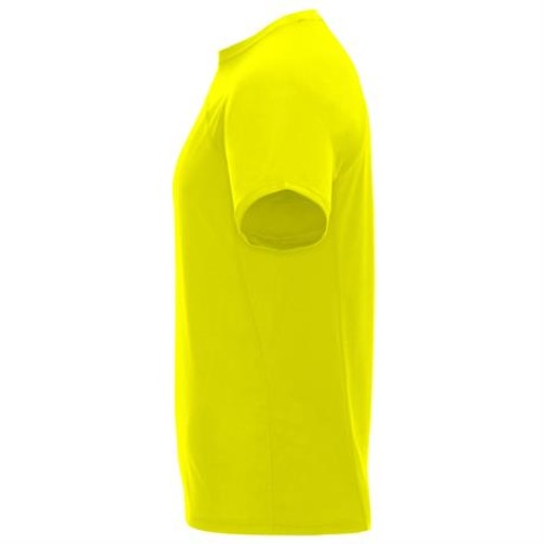 Спортивная футболка MONACO унисекс, ФЛУОРЕСЦЕНТНЫЙ ЖЕЛТЫЙ XS