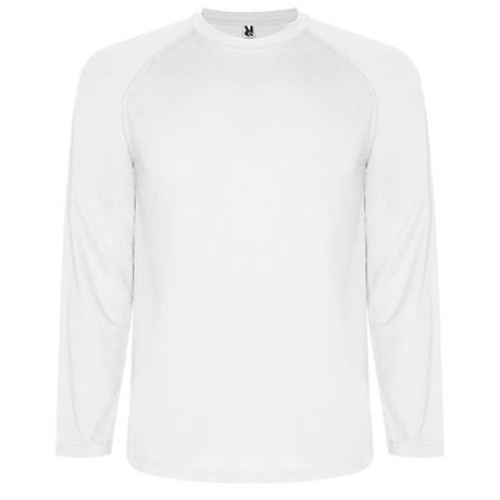 Спортивная футболка MONTECARLO L/S мужская, БЕЛЫЙ S