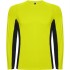 Спортивная футболка SHANGHAI L/S мужская, ФЛУОРЕСЦЕНТНЫЙ ЖЕЛТЫЙ/ЧЕРНЫЙ