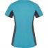Спортивная футболка SHANGHAI WOMAN женская, БИРЮЗОВЫЙ/ТЕМНЫЙ ГРАФИТ M