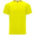 Спортивная футболка MONACO унисекс, ФЛУОРЕСЦЕНТНЫЙ ЖЕЛТЫЙ XS