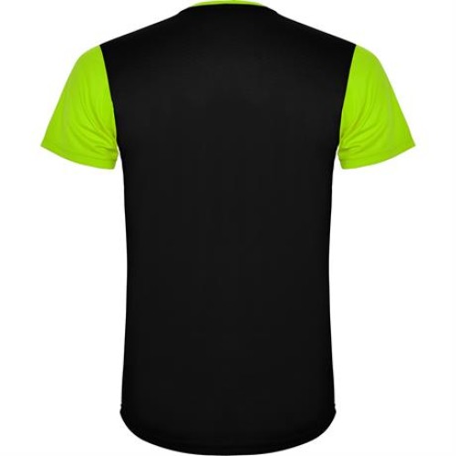 Спортивная футболка DETROIT мужская, ЛАЙМ ЯРКИЙ/ЧЕРНЫЙ S