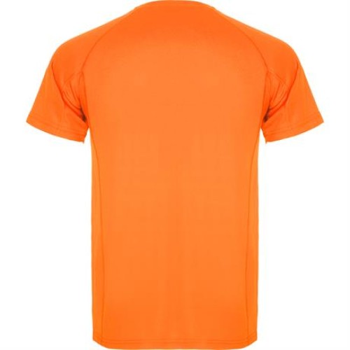 Спортивная футболка MONTECARLO мужская, ФЛУОРЕСЦЕНТНЫЙ ОРАНЖЕВЫЙ S