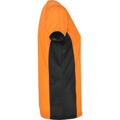 Спортивная футболка SHANGHAI WOMAN женская, ФЛУОРЕСЦЕНТНЫЙ ОРАНЖЕВЫЙ/ЧЕРНЫЙ M