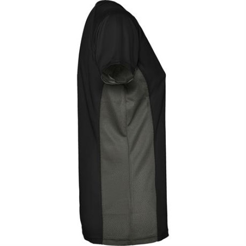 Спортивная футболка SHANGHAI WOMAN женская, ЧЕРНЫЙ/ТЕМНЫЙ ГРАФИТ S