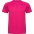 Спортивная футболка MONTECARLO мужская, ТЕМНО-РОЗОВЫЙ S