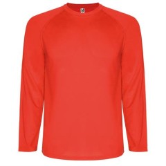 Спортивная футболка MONTECARLO L/S мужская, КРАСНЫЙ S