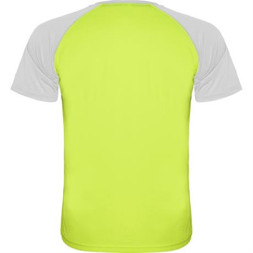 Спортивная футболка INDIANAPOLIS мужская, ФЛУОРЕСЦЕНТНЫЙ ЗЕЛЕНЫЙ/БЕЛЫЙ L