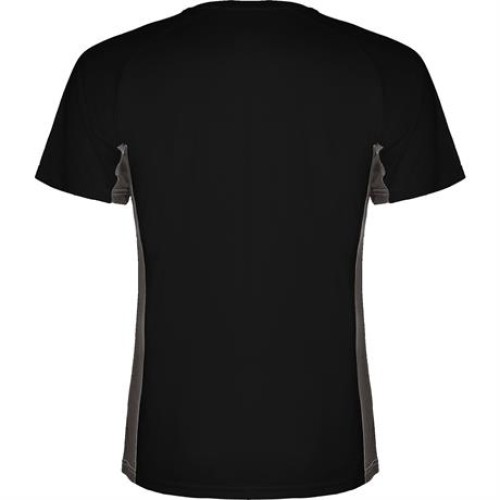 Спортивная футболка SHANGHAI мужская, ЧЕРНЫЙ/ТЕМНЫЙ ГРАФИТ 2XL